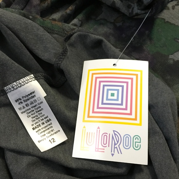 Lularoe Scarlett Girls Dress (Little Carly) NWT 12 - Picture 3 of 4